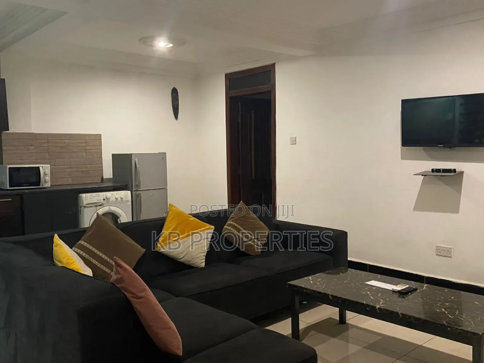 Furnished 1bdrm Apartment in Kb Properties, Spintex for rent