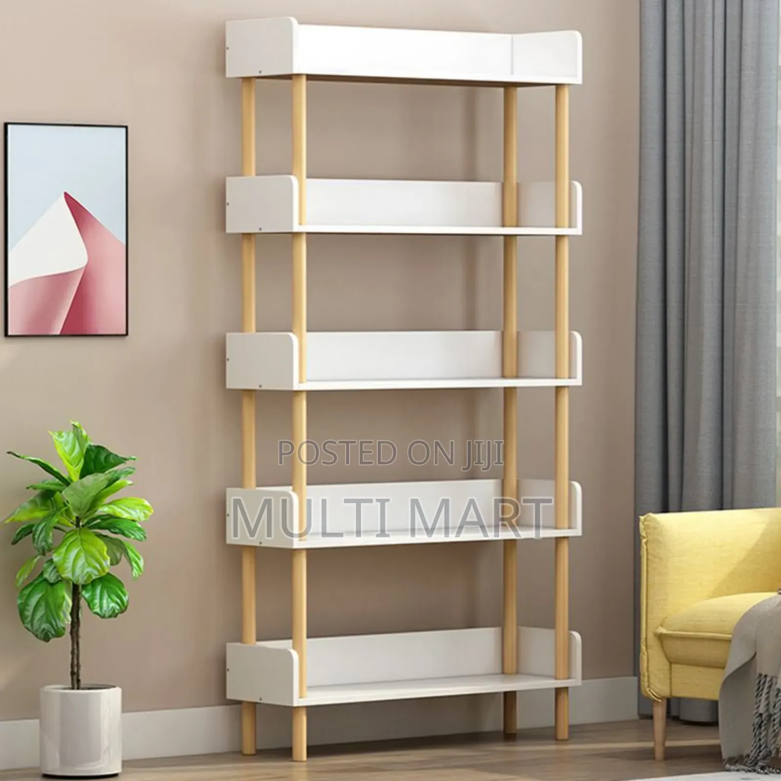 Modern Storage Rack Bookshelf Display Stand