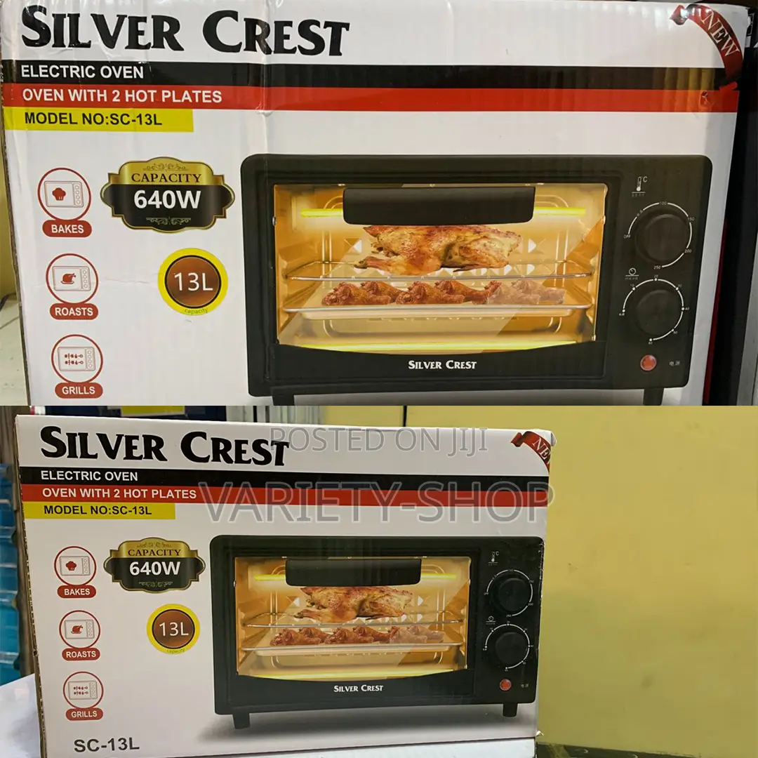 The Space-Saving Kitchen Solution 13l Silver Crest Oven