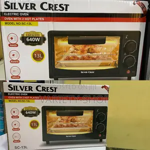 The Space-Saving Kitchen Solution 13l Silver Crest Oven