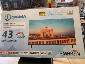 Sigma 43” Smart Led Tv – Full Hd 1080p Frameless (Stv-K43v6-S)
