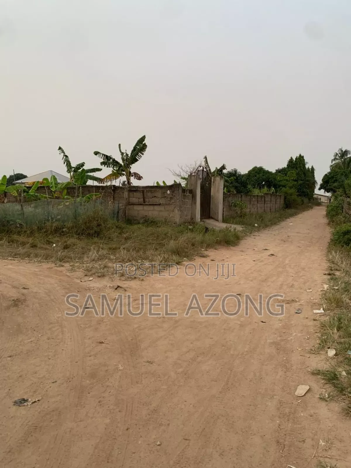 One Plot With Wall and Gated for Sale