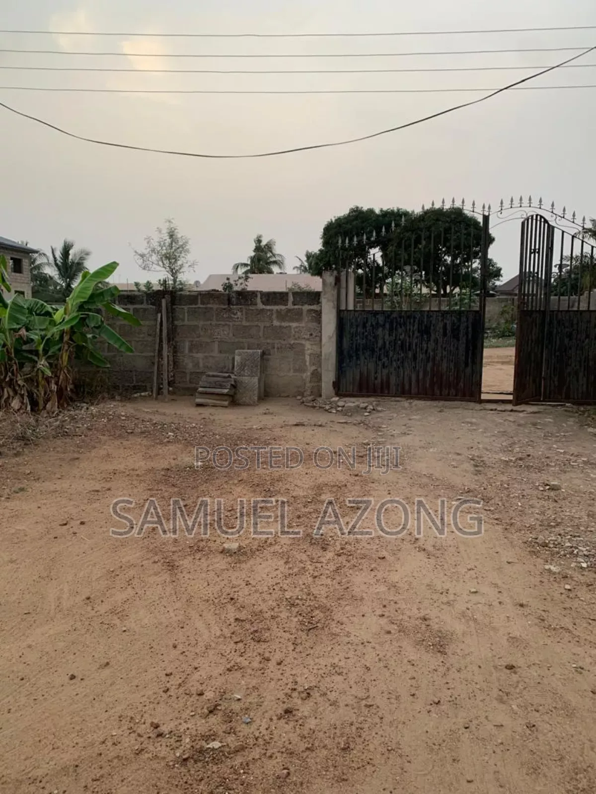 One Plot With Wall and Gated for Sale