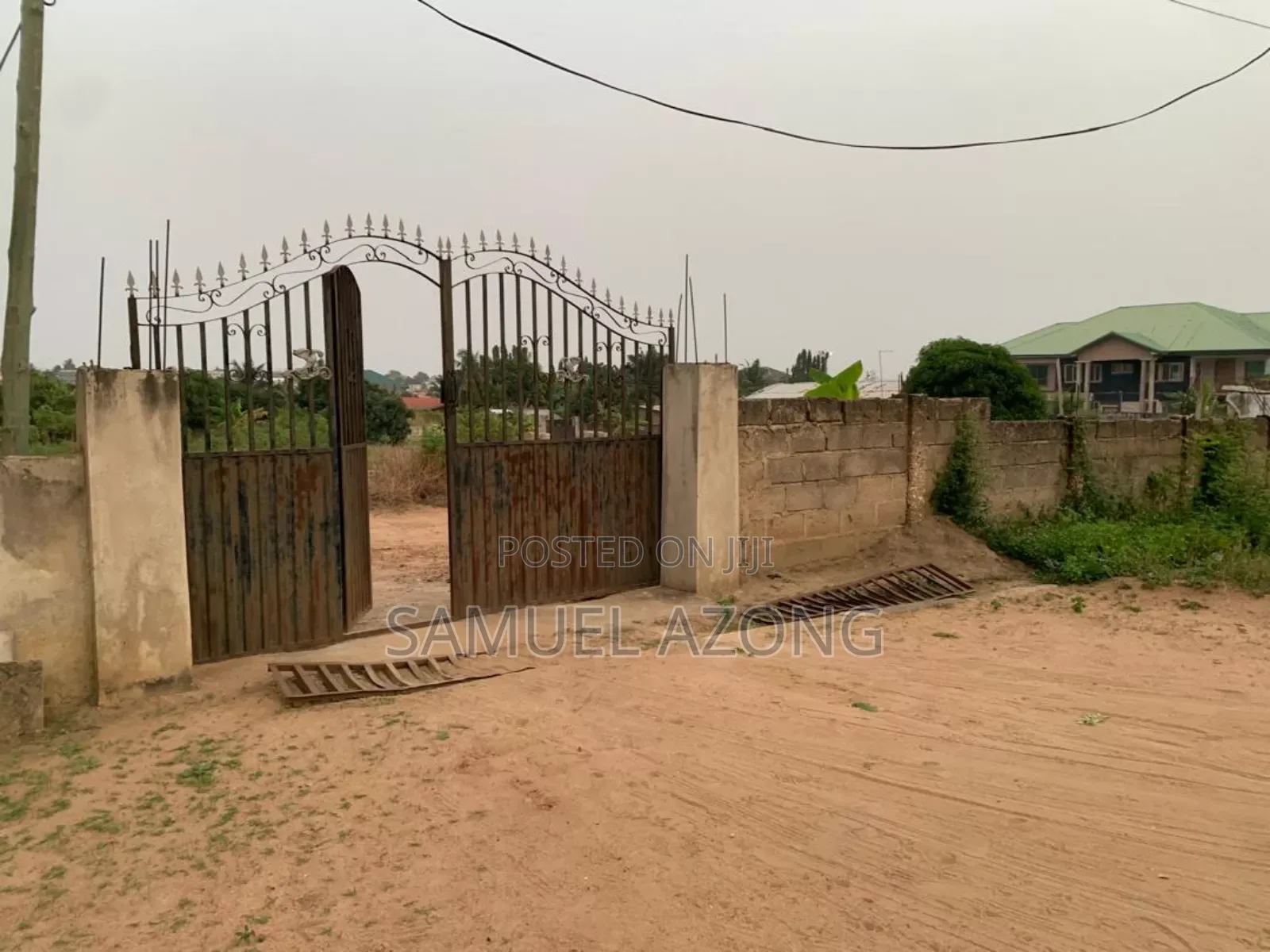 One Plot With Wall and Gated for Sale