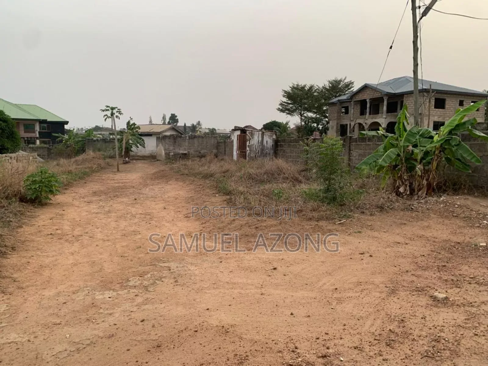 One Plot With Wall and Gated for Sale