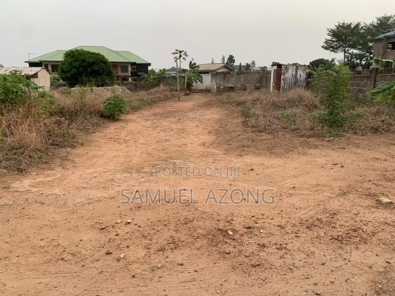 One Plot With Wall and Gated for Sale