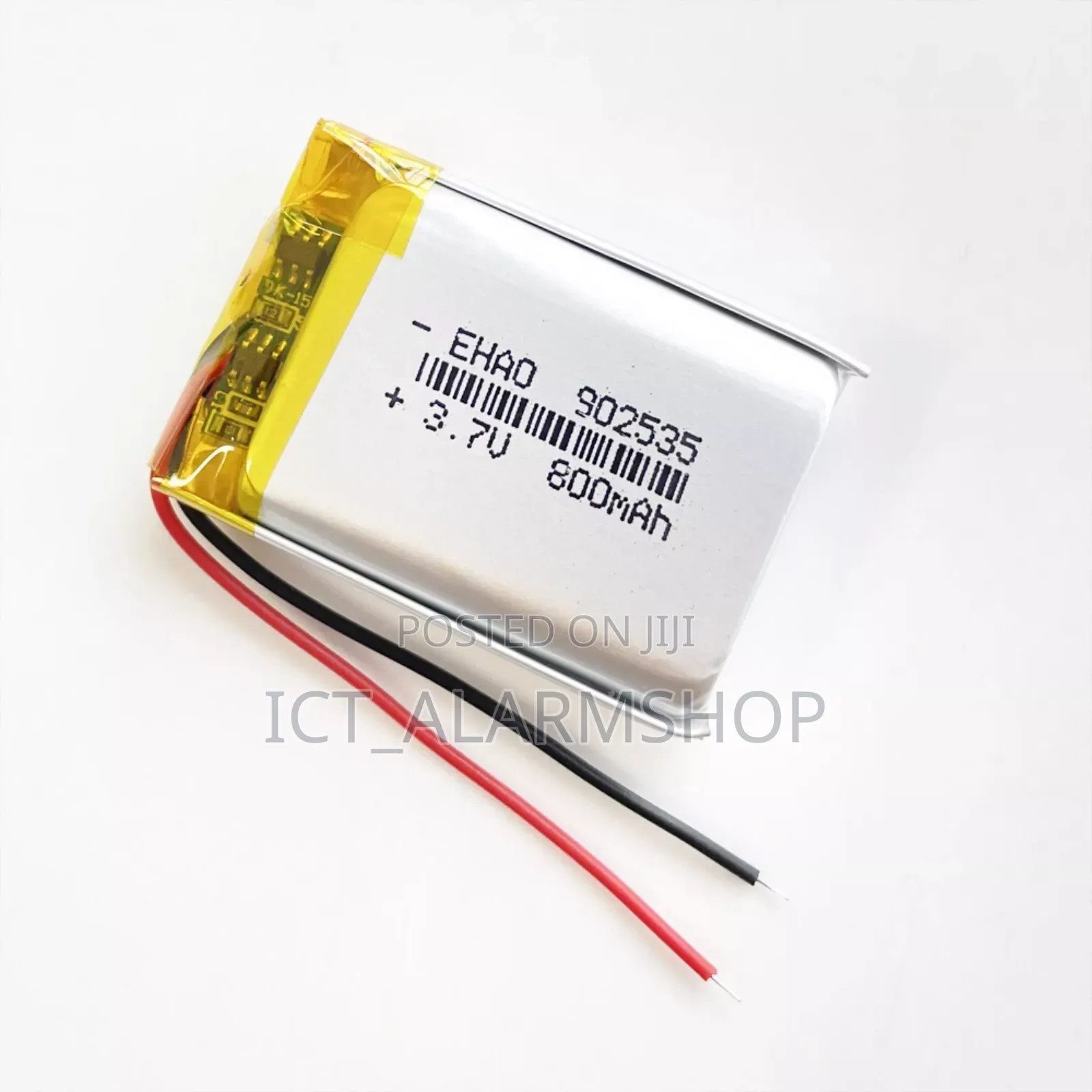 3.7v 800mah Lipo Polymer Rechargeable Battery