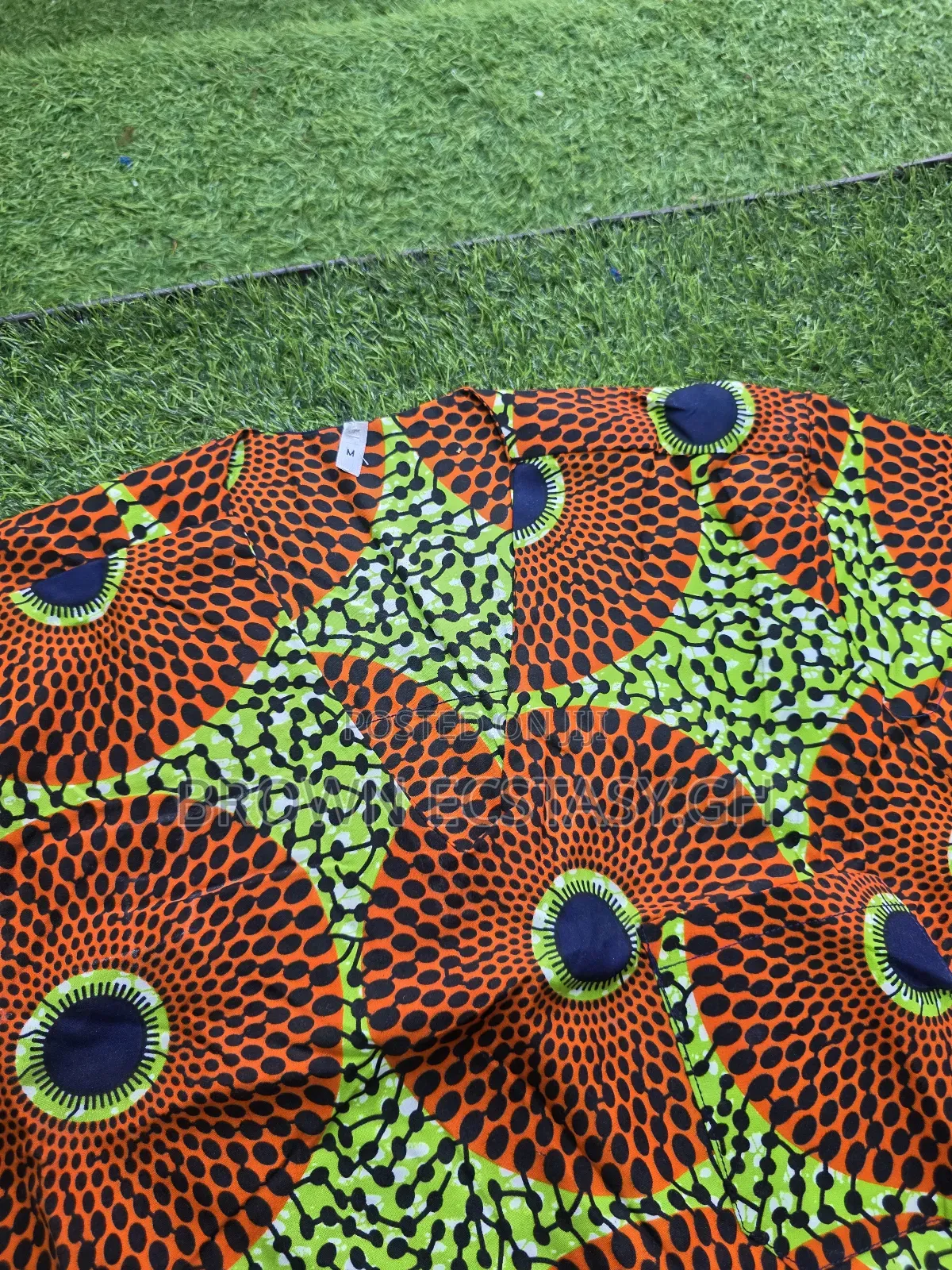 V-Necked African Print for Men (Swipe for More)