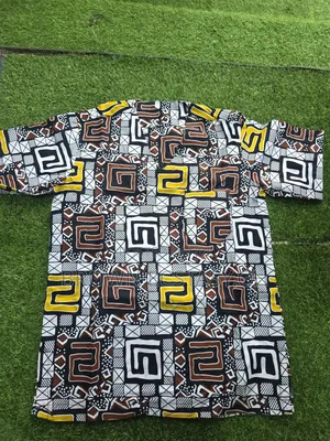 V-Necked African Print for Men (Swipe for More)