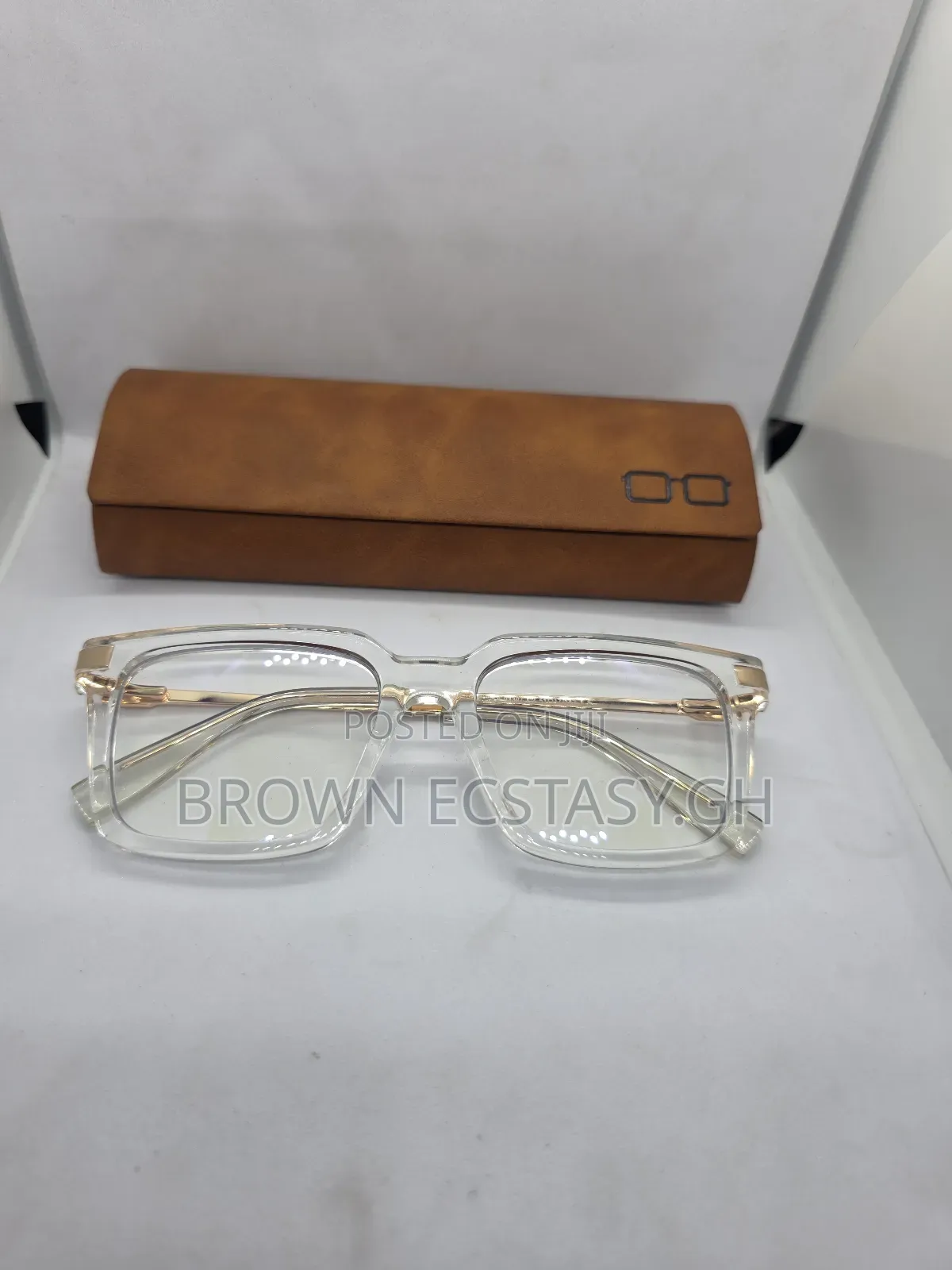 Uv400 Transparent Blue Light Blocking Glasses