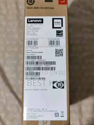 New Laptop Lenovo N23 Yoga Chromebook 8GB Intel Core i3 SSD 128GB