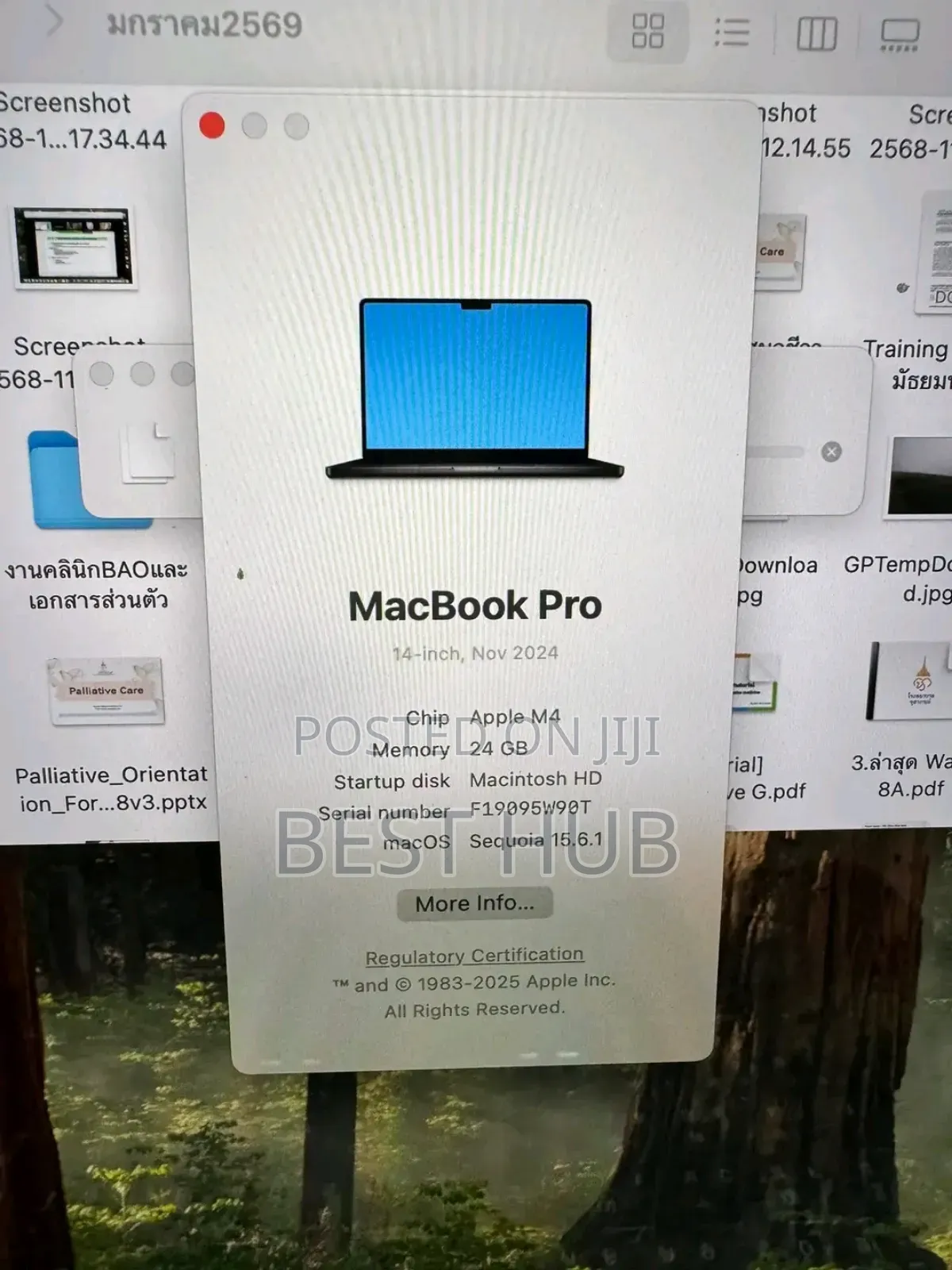 New Laptop Apple MacBook Pro 2024 M4 14-inch 24GB Apple M4 SSD 1T