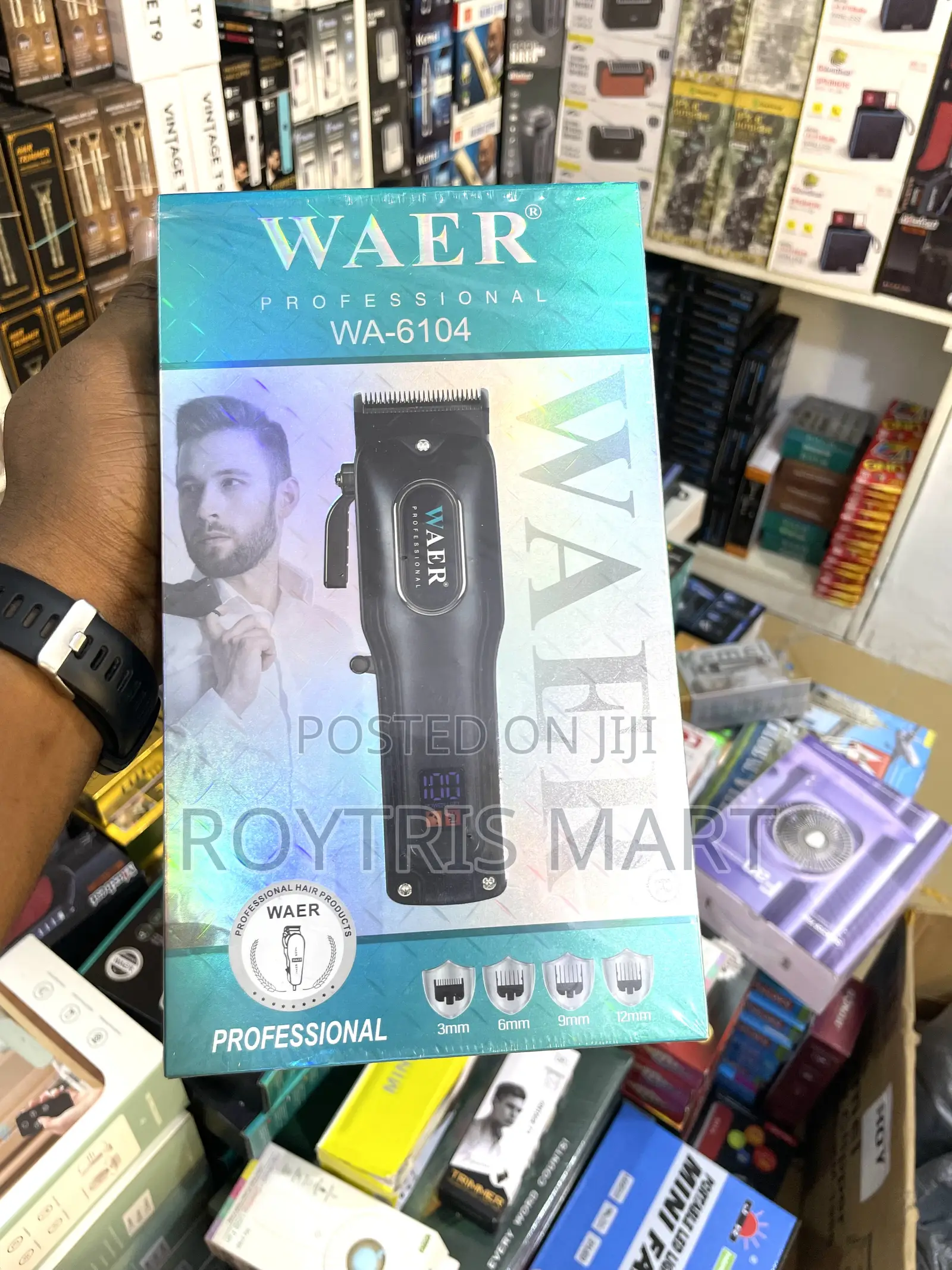 Waer Professional Cordless Hair Clipper (Wa-6104)
