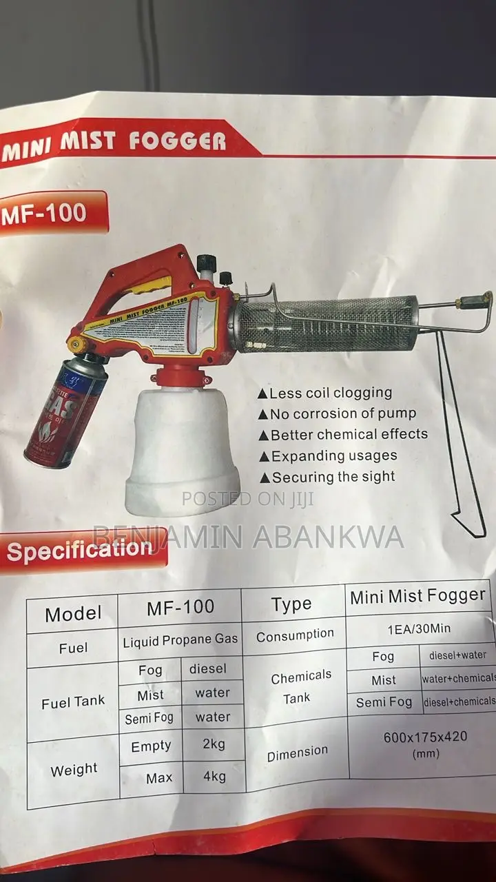 Agricultural Machine(Fogging Machine)
