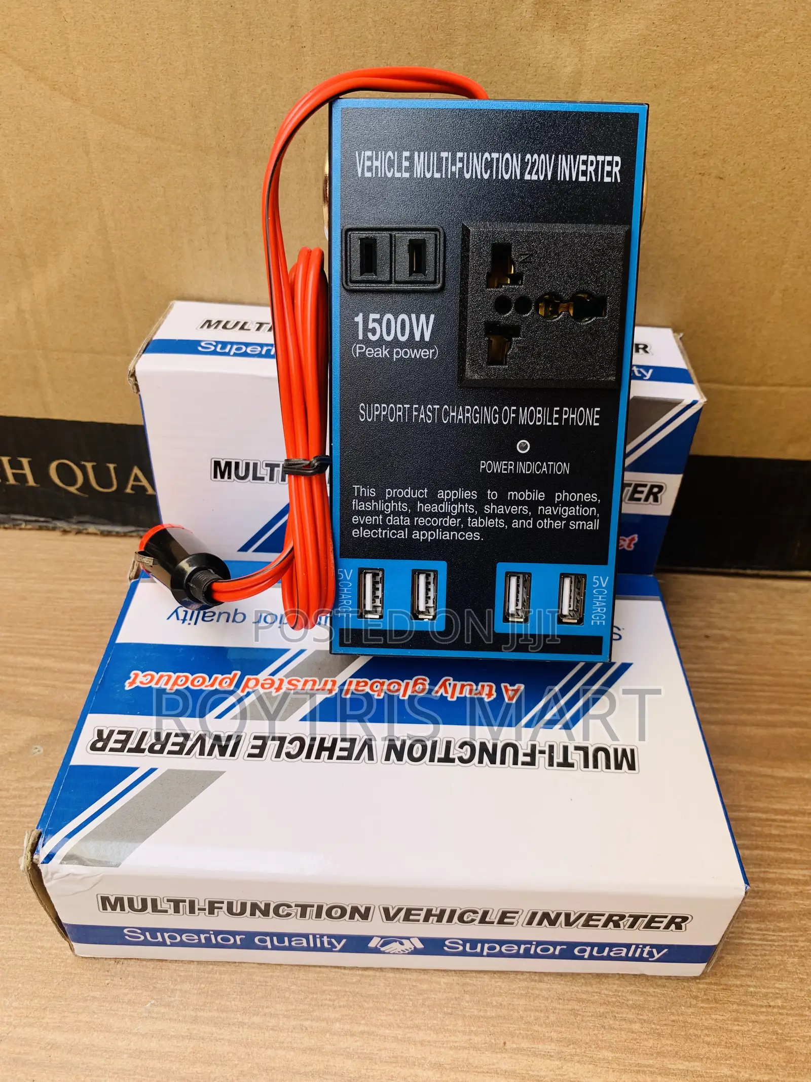 Multifunctional Car Inverter 1500watts