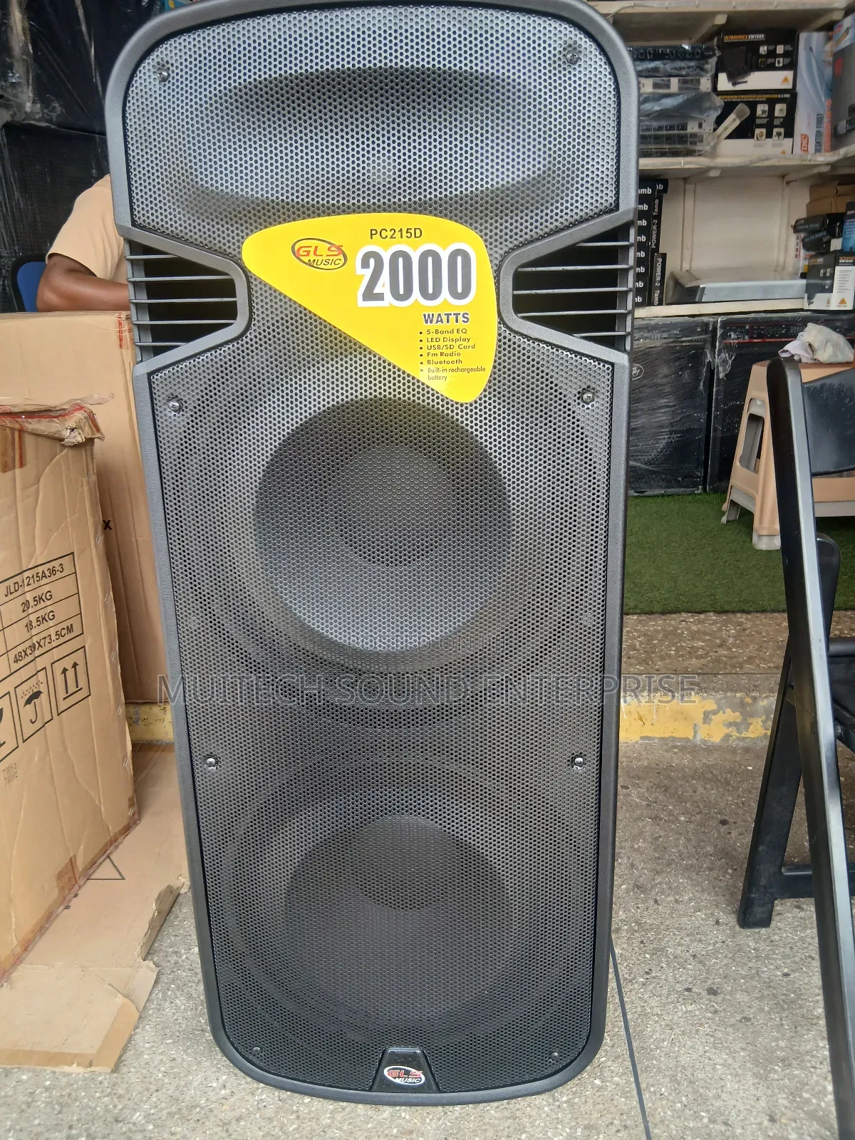 Double Rechargeable Speaker (Gls)