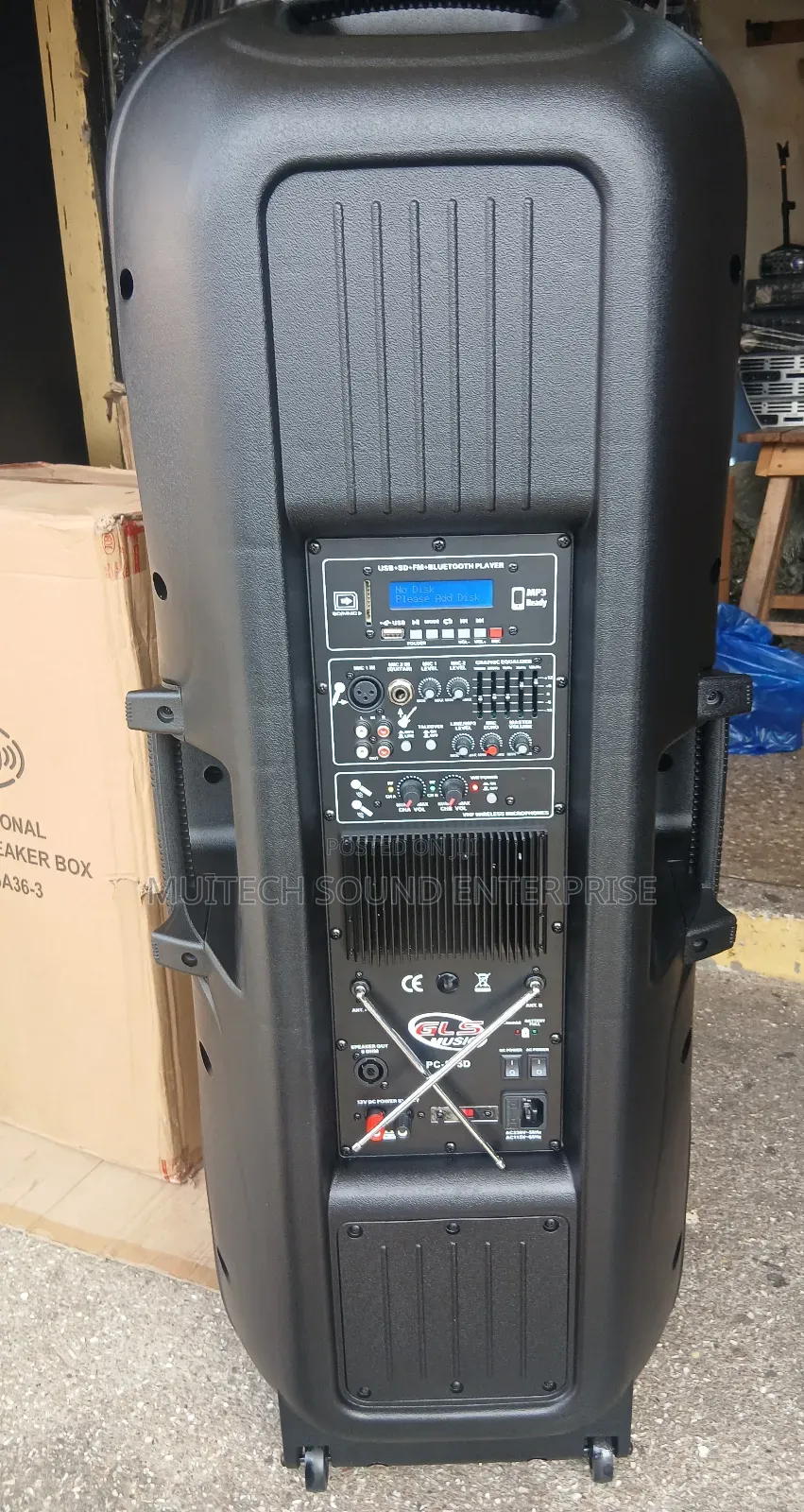Double Rechargeable Speaker (Gls)