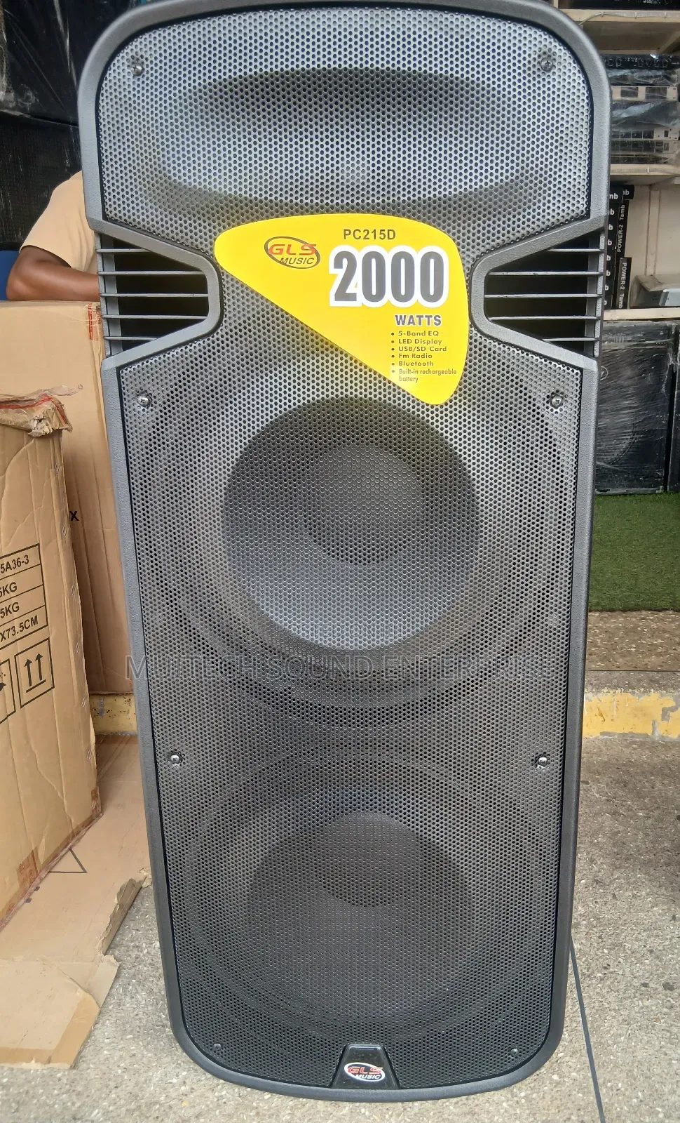 Double Rechargeable Speaker (Gls)