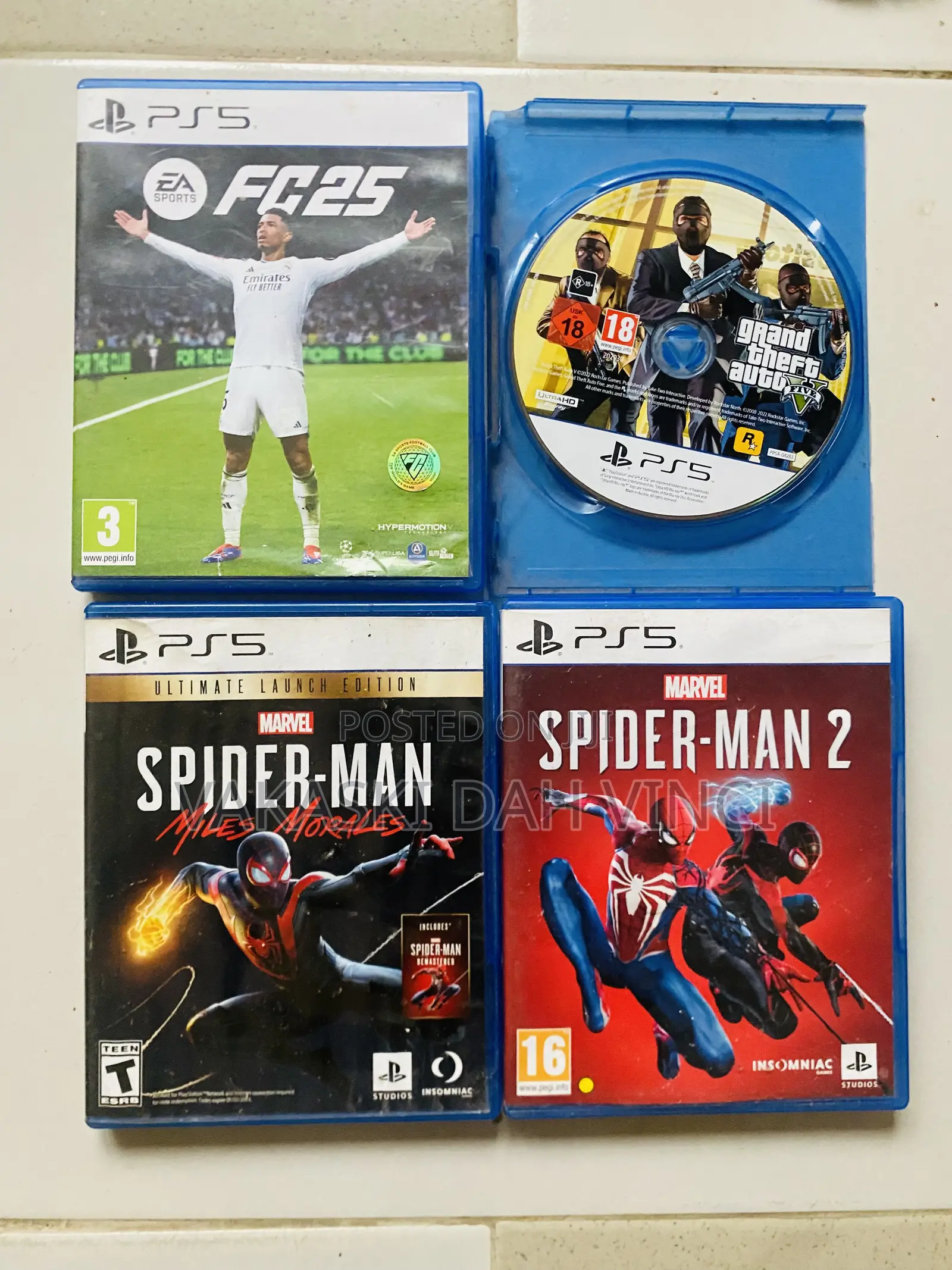 Ps5 Game Disc For Sale