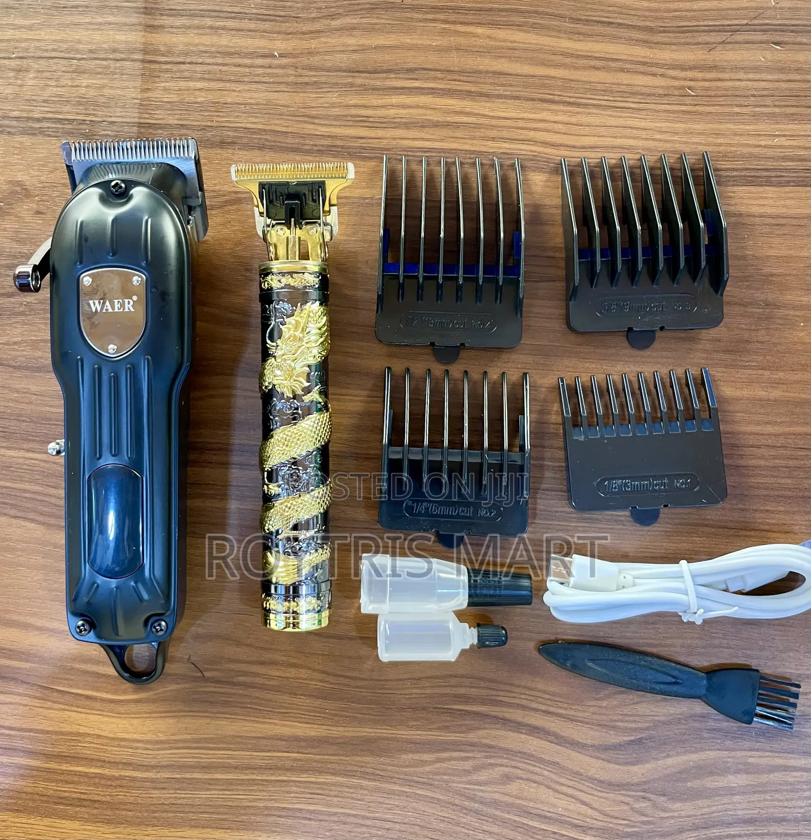 Waer 2 in 1 Professional Hair Clipper and Trimmer