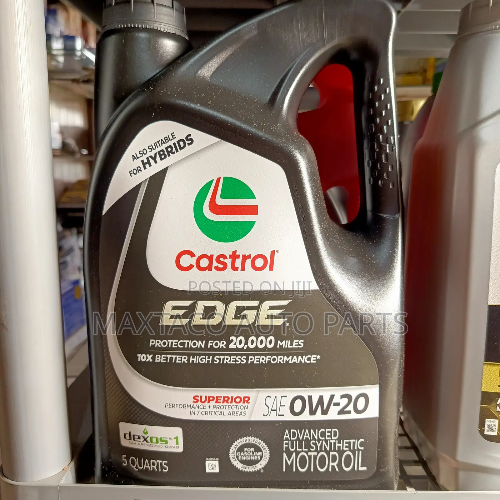 Castrol Edge 0w-20 Full Synthetic Engine Oil -5lt