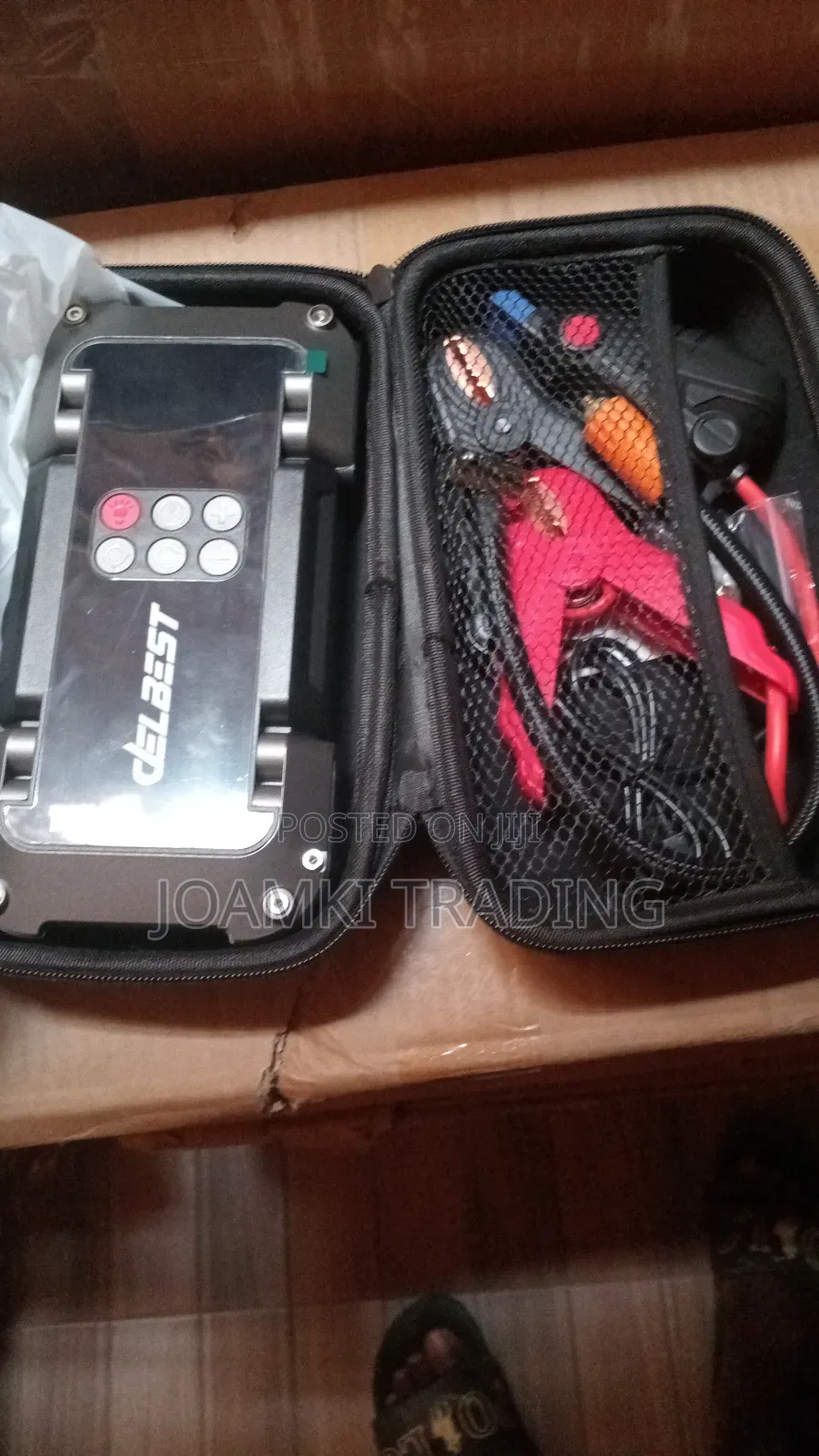 Q20 Jump Starter + Air Inflator/3750a Peak Current, 26000mah Battery
