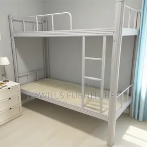 Steel Bunk Bed Utilized In Dormitories Hostels Or Family Rooms