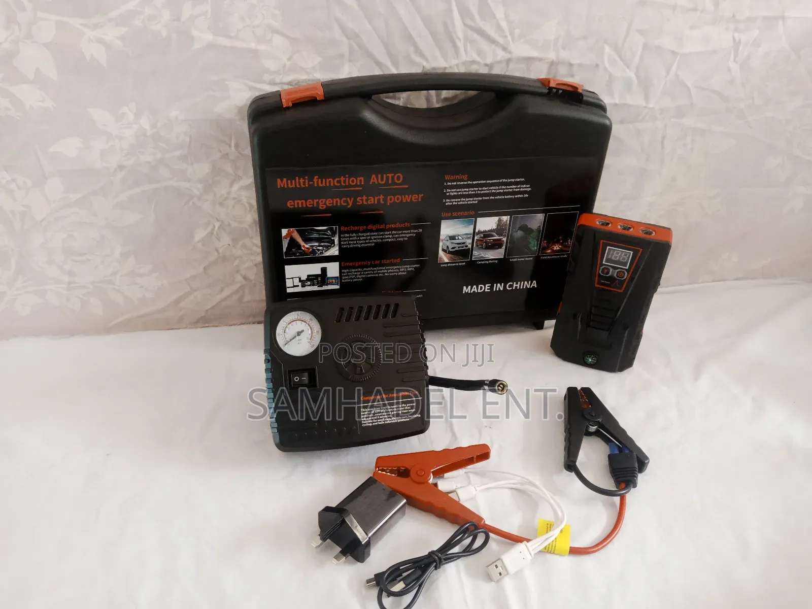 99800mah Multi Purpose Jumpstarter ,Power Bank,Tyre Pump