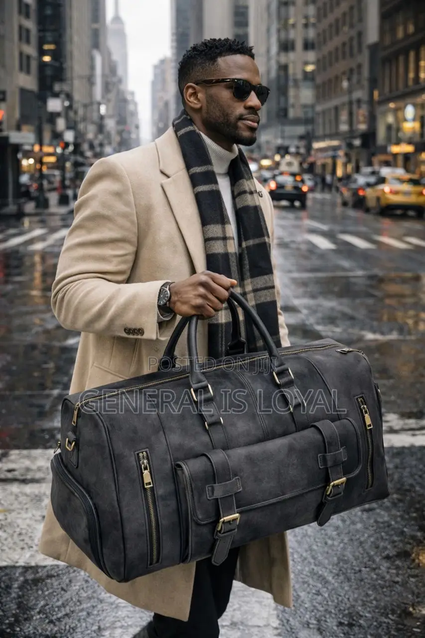 Strong Genuinely Duffel Leather Bag