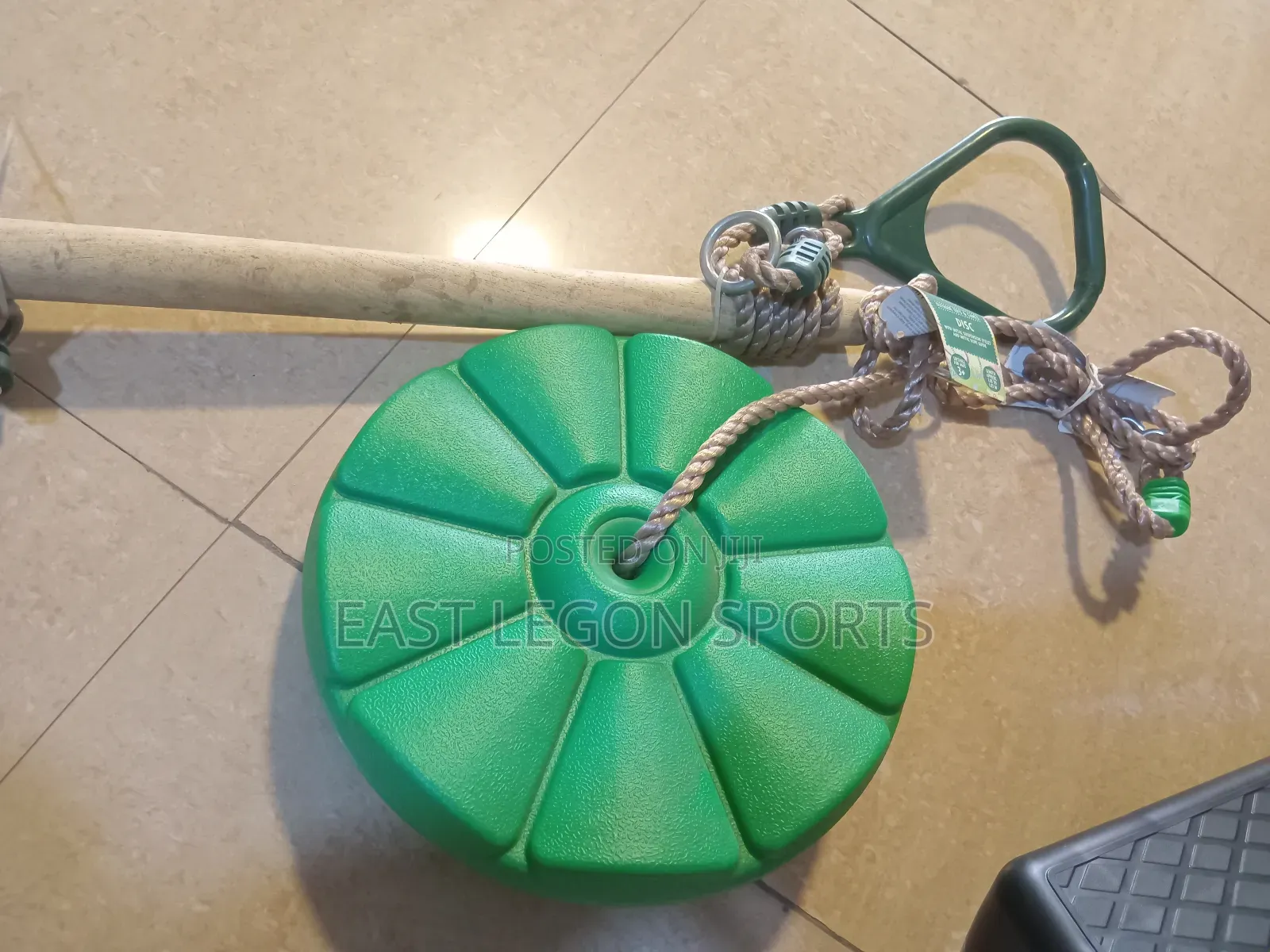 2in 1 Swing Seat Single Disc Flyer Handle Cliff Hanger