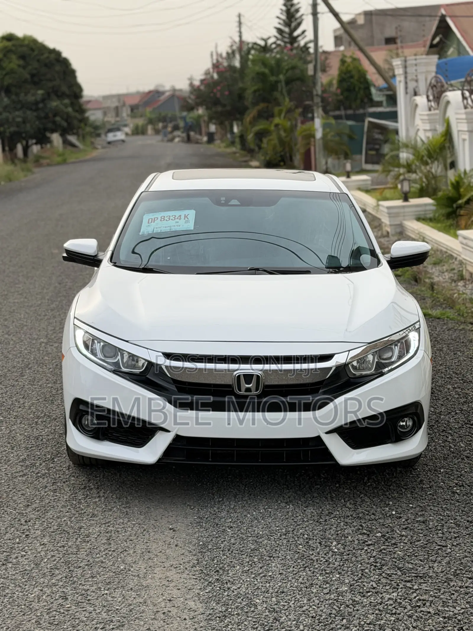 Honda Civic EX Sedan 2018 White