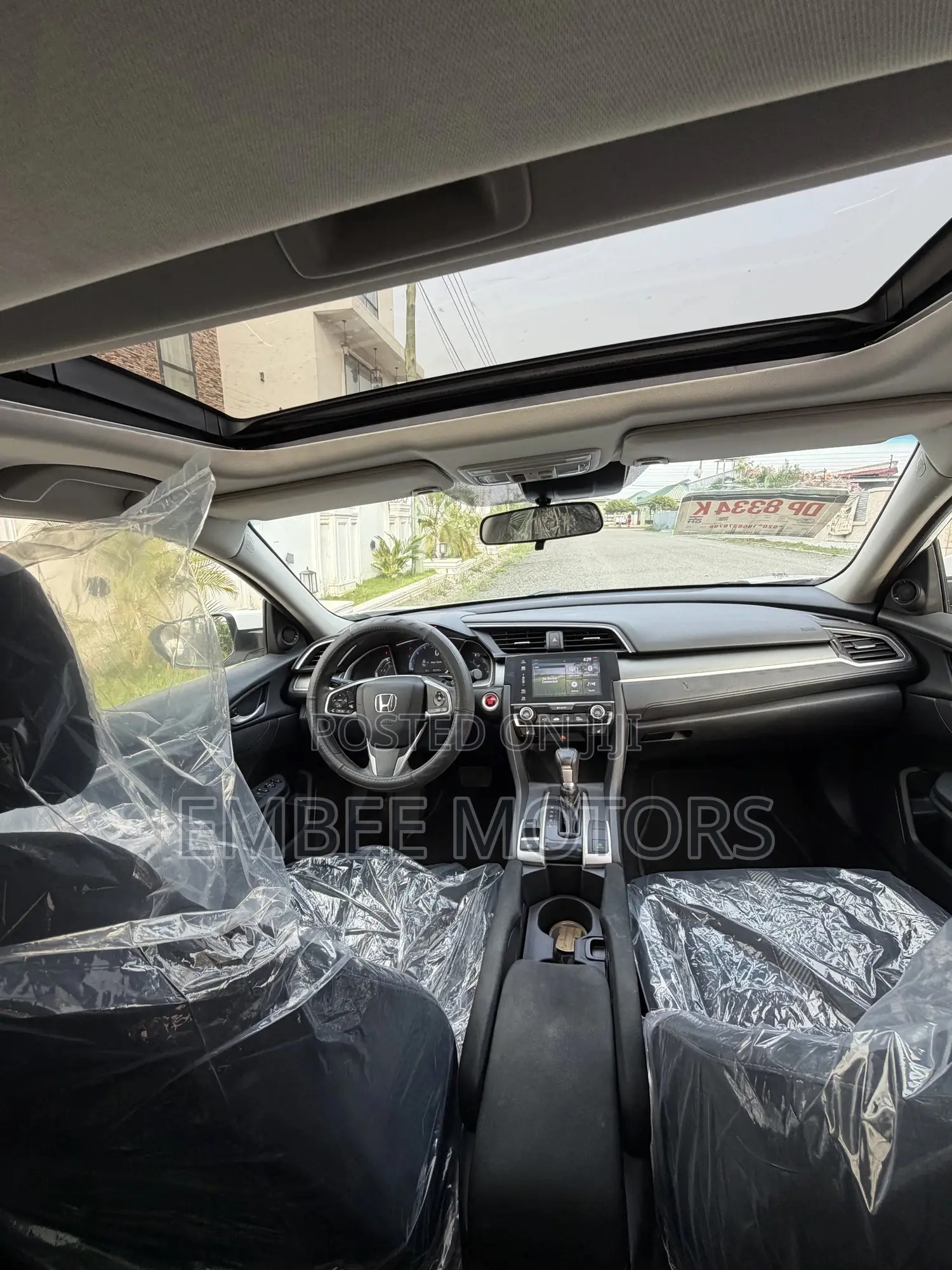 Honda Civic EX Sedan 2018 White