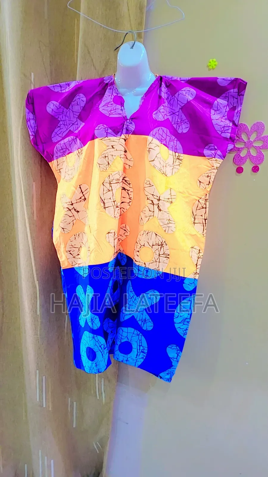 African Print Boubou Dress