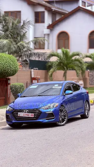 Hyundai Elantra Sport 2018 Blue