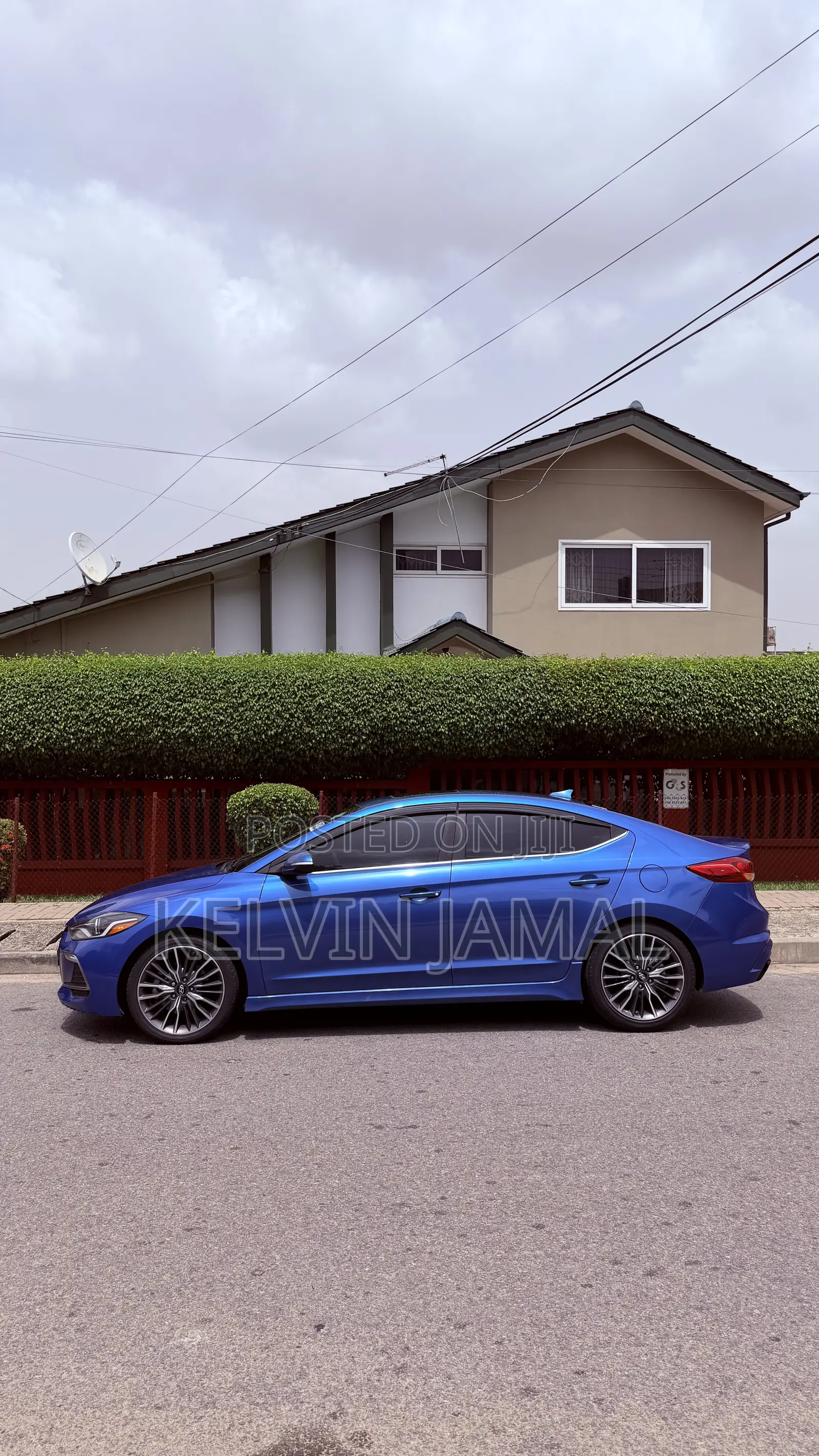 Hyundai Elantra Sport 2018 Blue