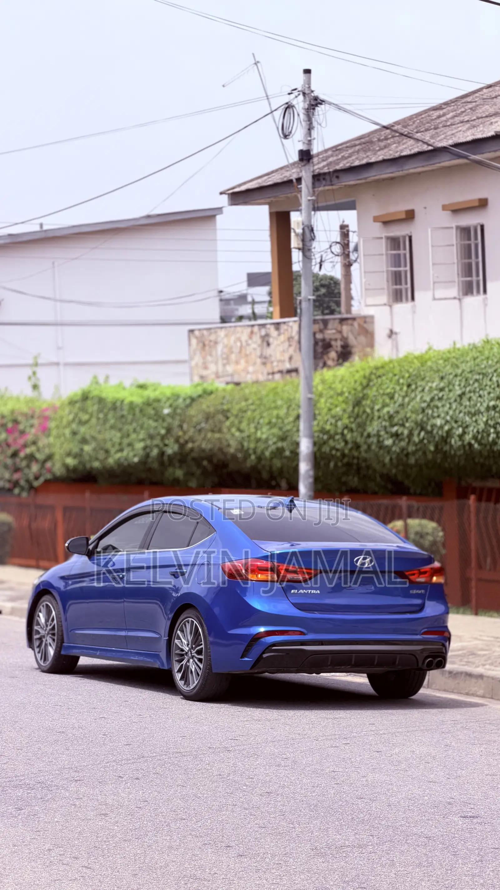 Hyundai Elantra Sport 2018 Blue