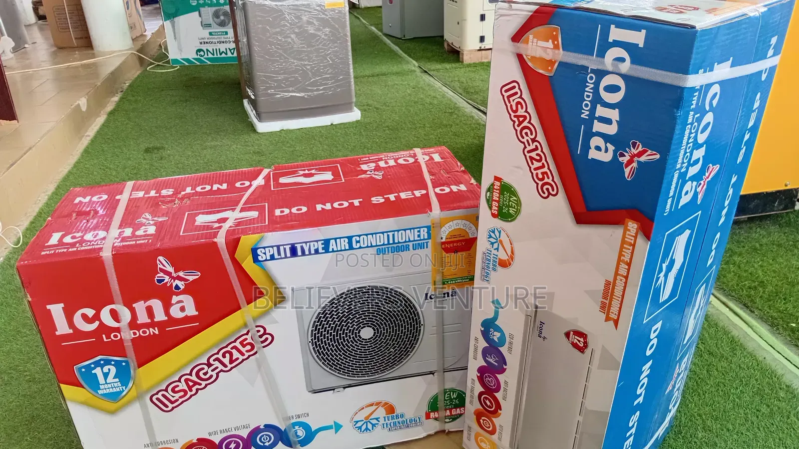 Icona 1.5hp Modern Design Air Conditioner With Rapid Cooling Feature