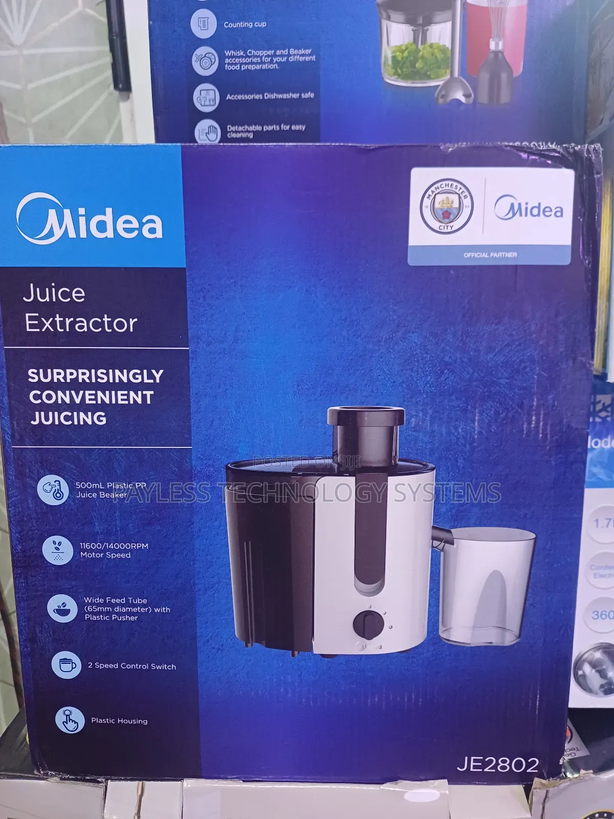 Midea 0.5ltr Juice Extractor Je2802
