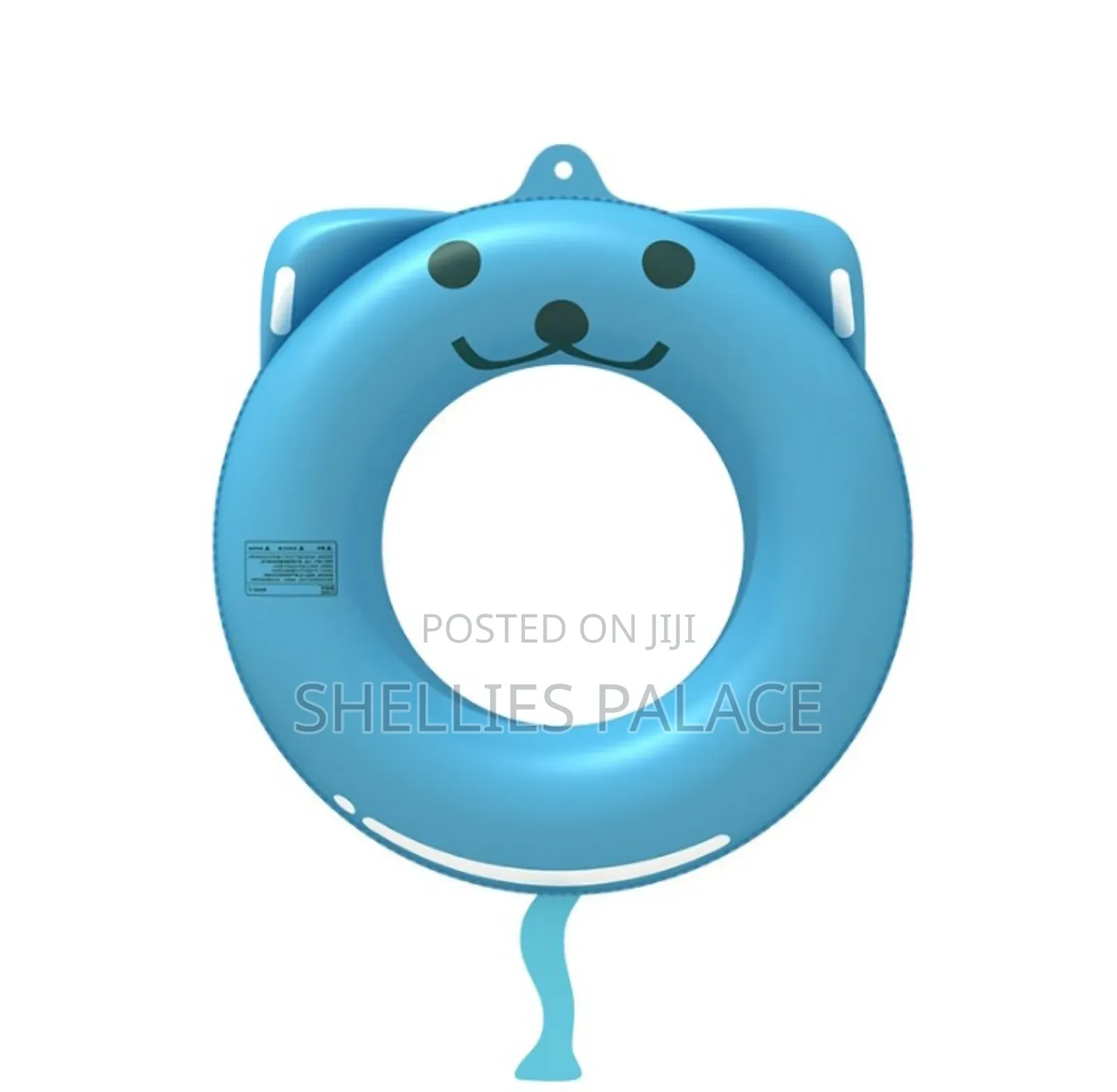 Kitty Shaped Inflatable Pool Floats Swim Tubes Rings Beach