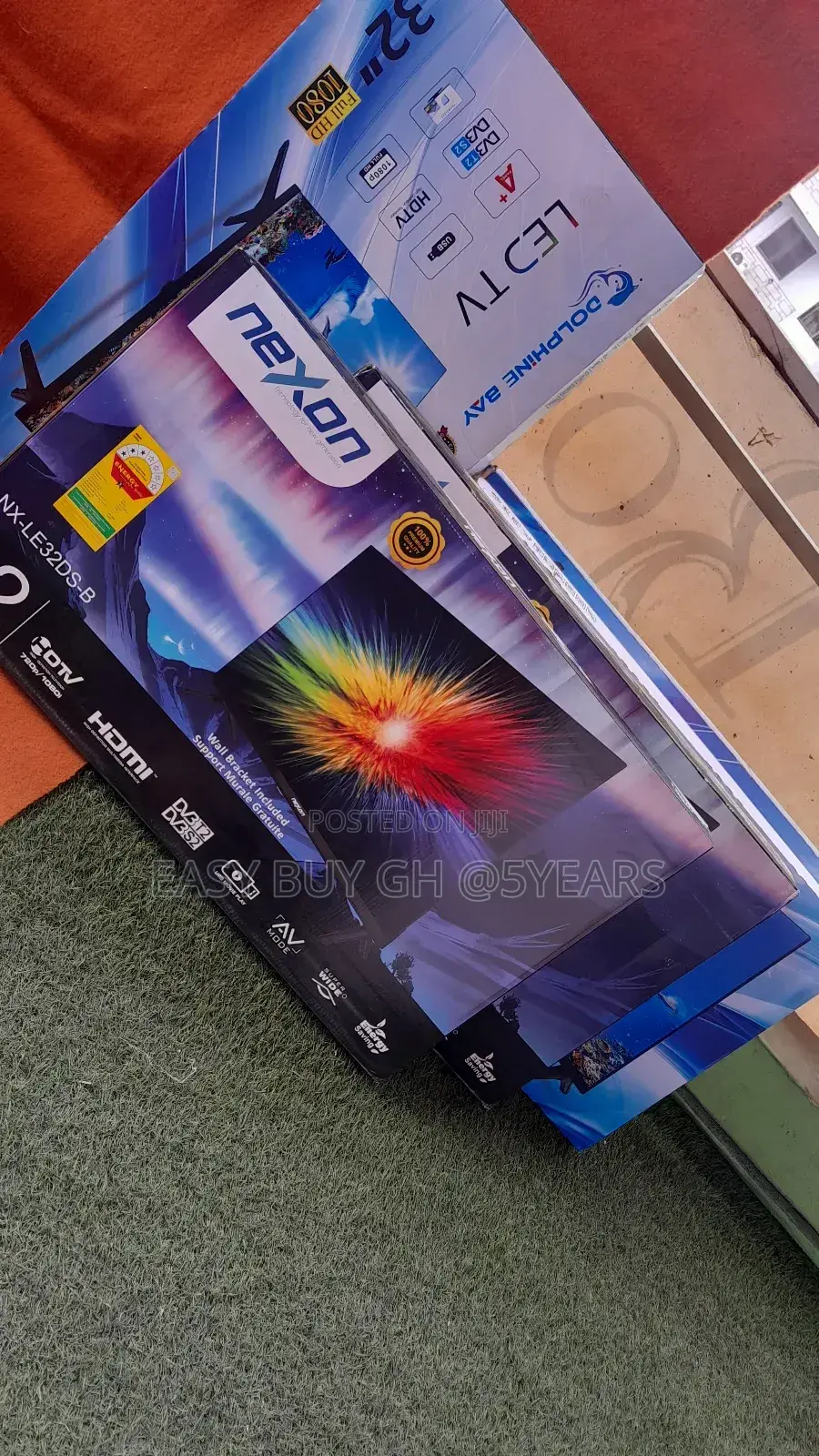 Wall Tv 32inches Digital Satellite Nexon 32inches Tv