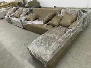 Turkish Sofa L Shape + 2 in 1 and Single