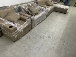 Turkish Sofa L Shape + 2 in 1 and Single