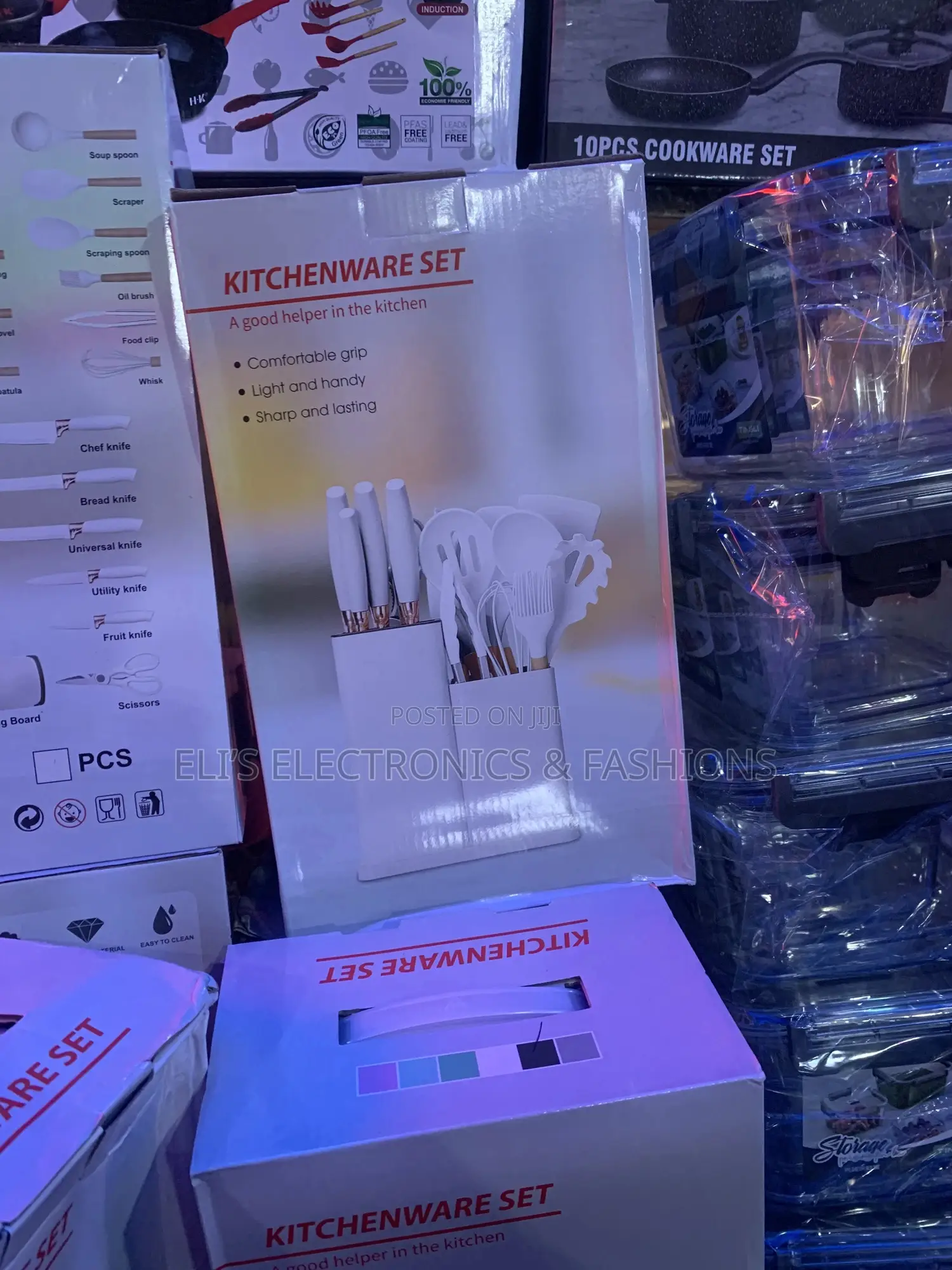Silicon Ladles And Knives +Chopping Board