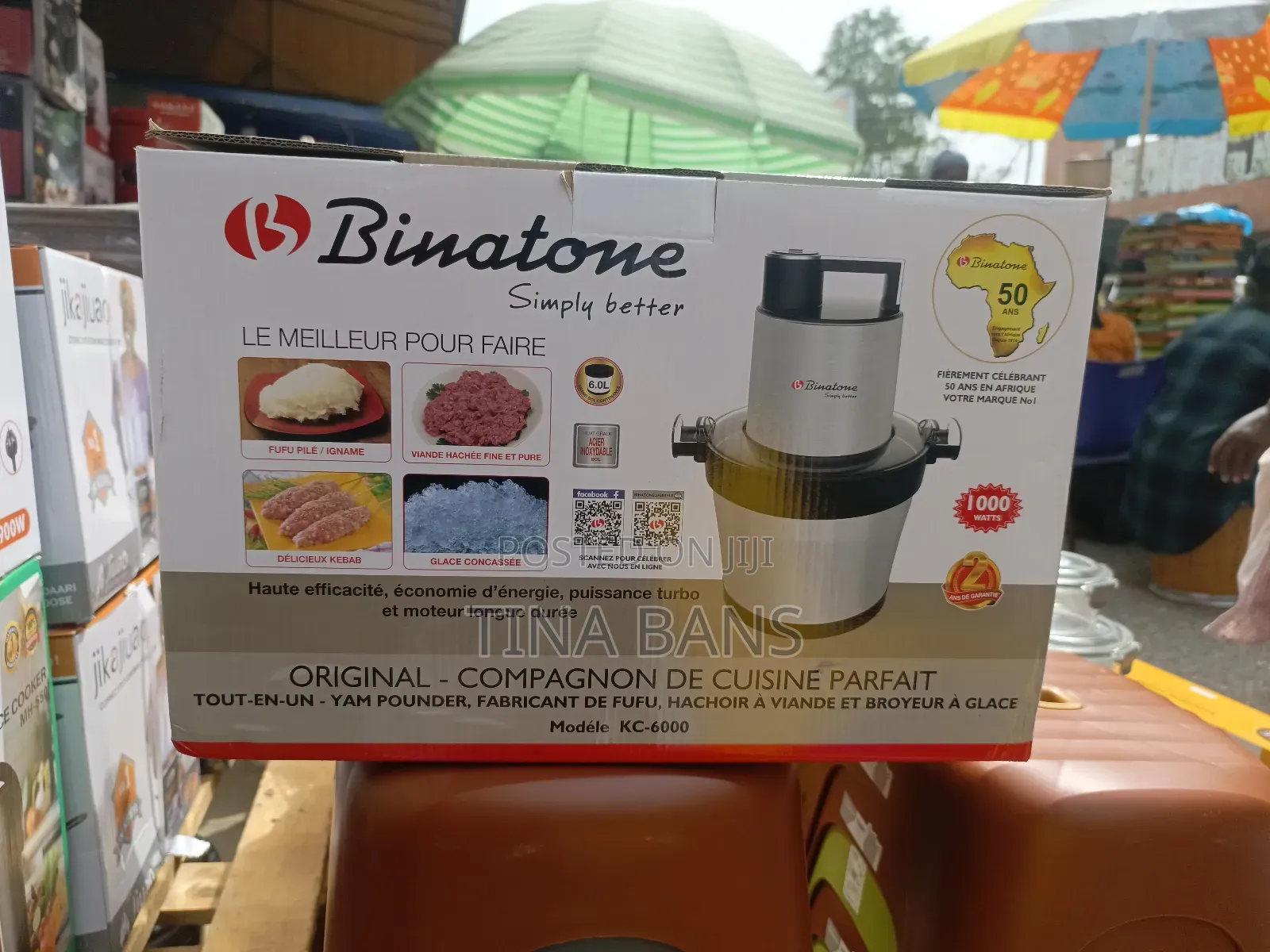 Binatone 6litres Fufu Machine
