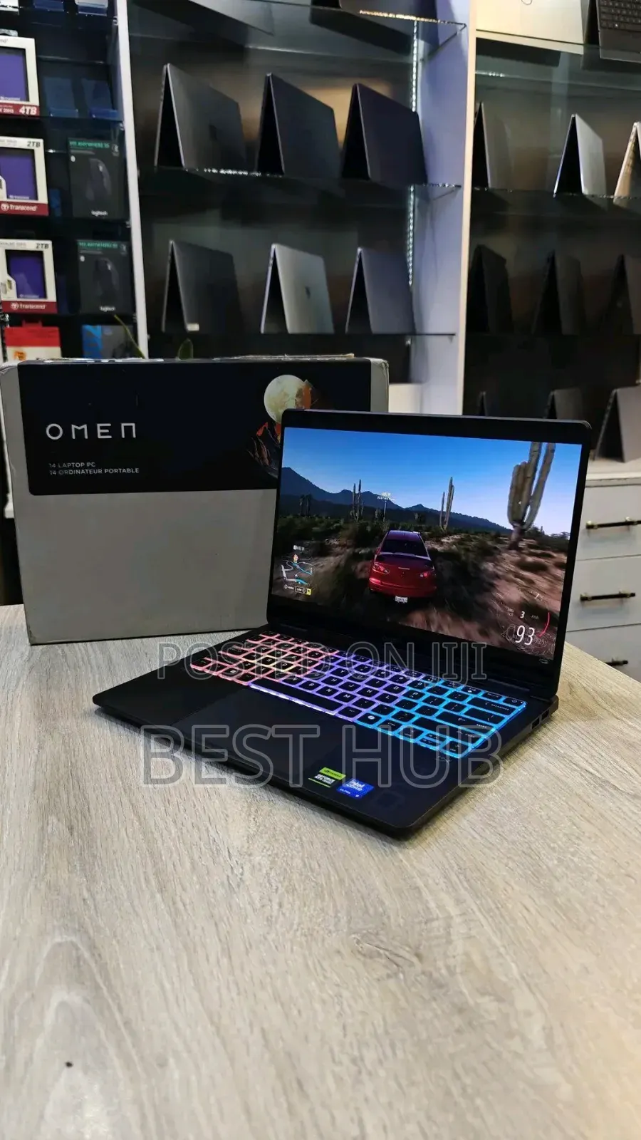 New Laptop HP Omen Transcend 14-fb0023dx 16GB Intel Core Ultra 7 SSD 1T