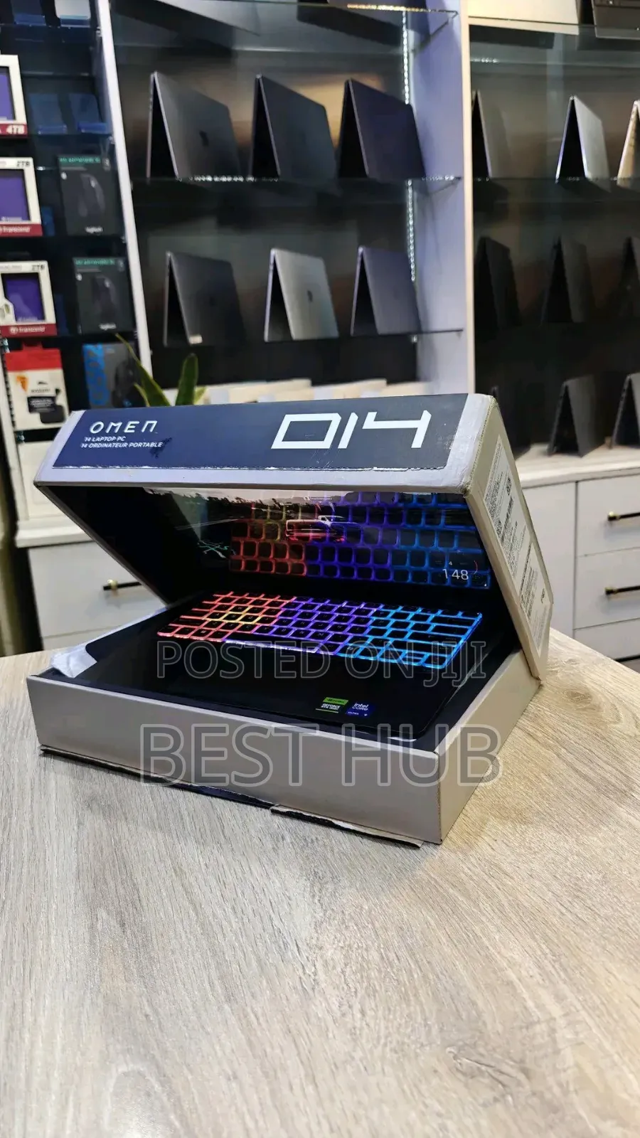 New Laptop HP Omen Transcend 14-fb0023dx 16GB Intel Core Ultra 7 SSD 1T