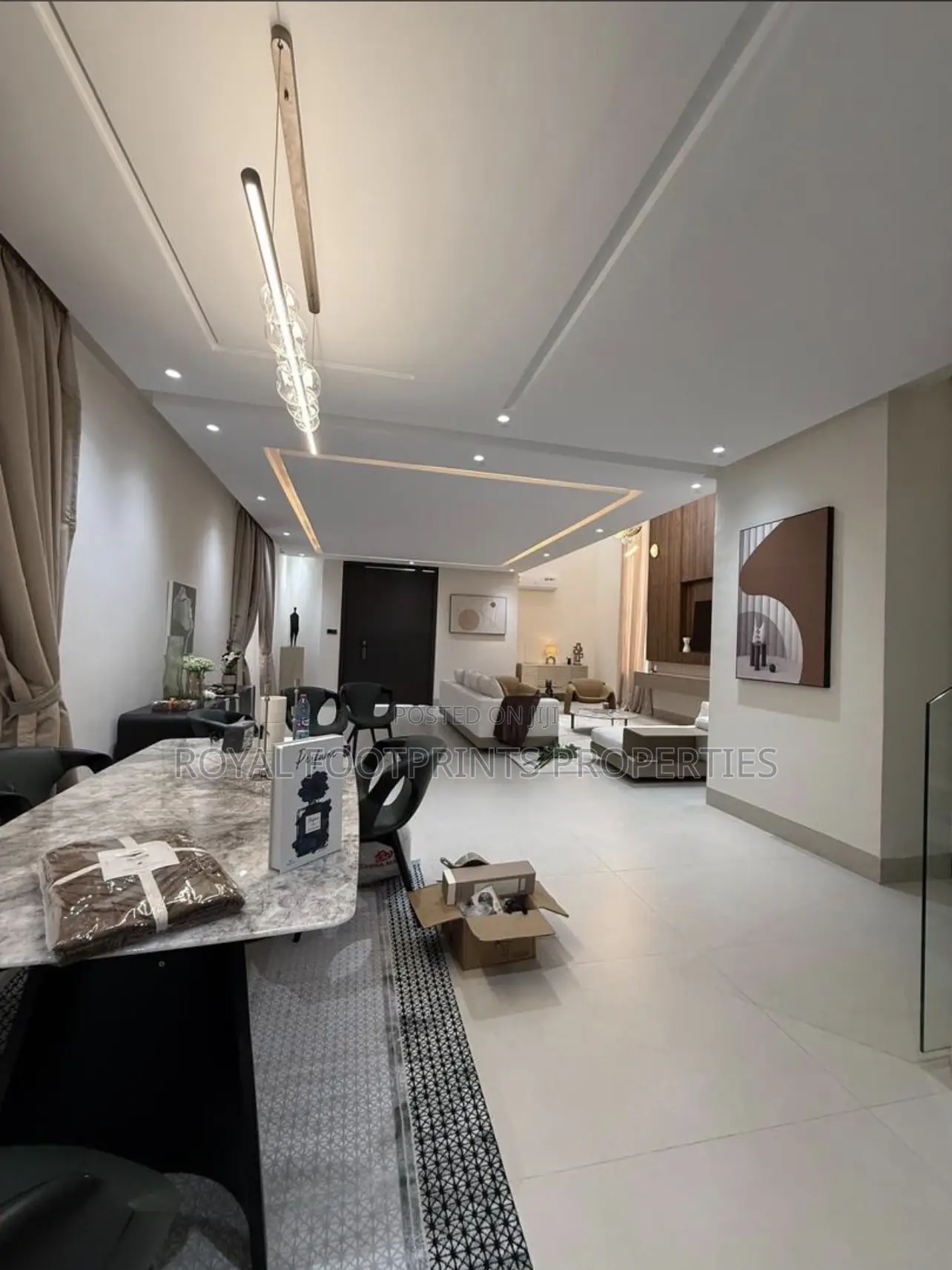 Furnished 4bdrm Mansion in Royal Footprints, East Legon for sale