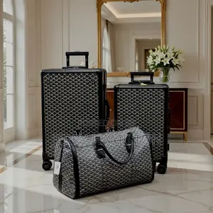 Goyard Travel Set and Suitcases