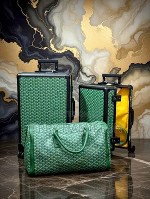 Goyard Travel Set and Suitcases
