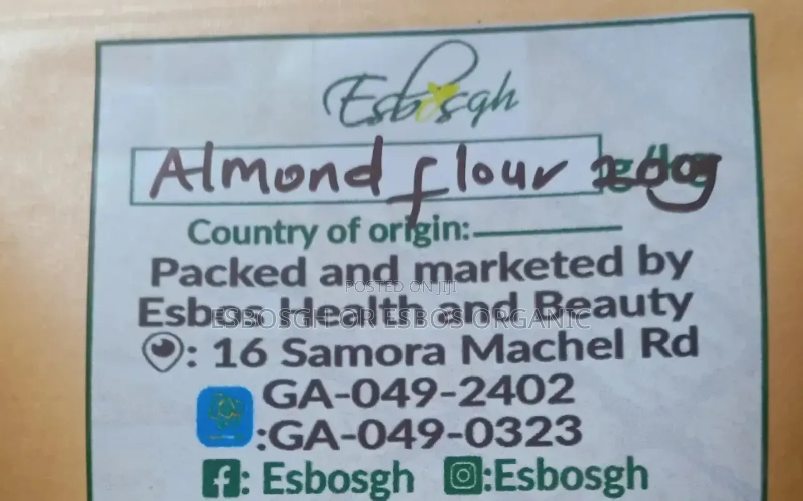 Almond Flour 200g
